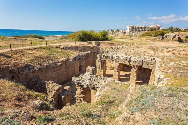 Tombe van de koningen, Paphos, Cyprus — Stockfoto