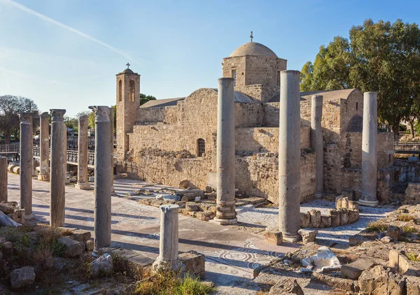 Basilique Panagia Chrysopolitissa à Paphos — Photo