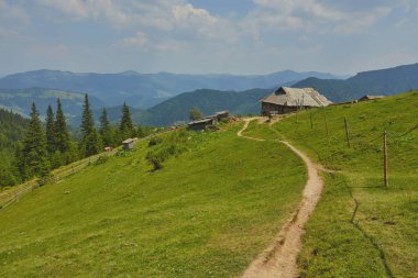 dağlarda yaz peyzaj