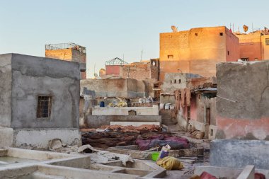Çalışma eski Tabakhane deri Tanners