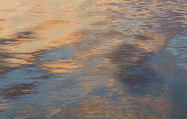 Picture of the surface water in sunset — Stock Photo, Image