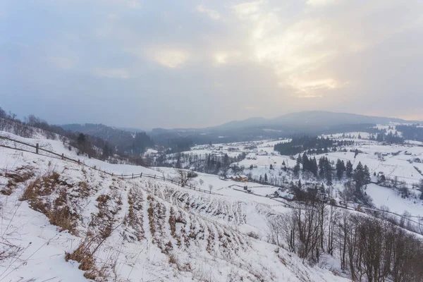 Krásná zimní krajina — Stock fotografie