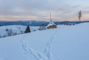 Güzel kış manzarası