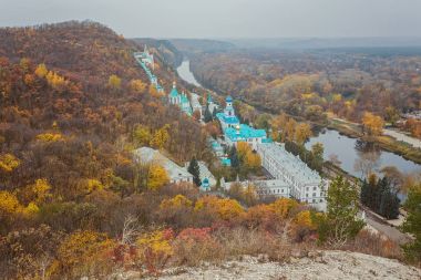 Ortodoks Kilisesi Svyatogorsk, Donetsk Region, Ukrayna