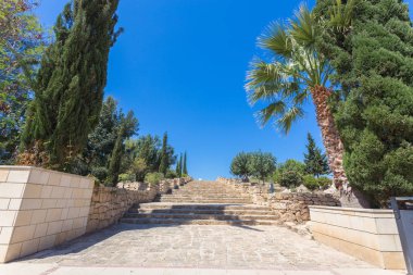 Kato Pafos arkeolojik Park, Kıbrıs.