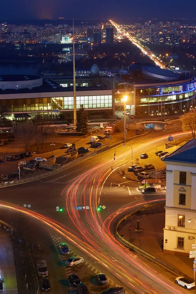Pechersk Kiew Stadtansicht, Panorama Kiew — Stockfoto