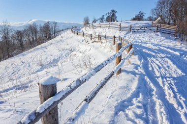 Güzel kış manzarası