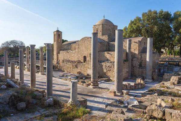 Basilique Panagia Chrysopolitissa à Paphos — Photo