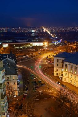 Pechersk Kiev şehir manzaralı, panorama Kiev