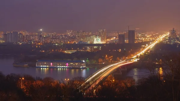 Pechersk Kiev vista da cidade, panorama Kiev — Fotografia de Stock