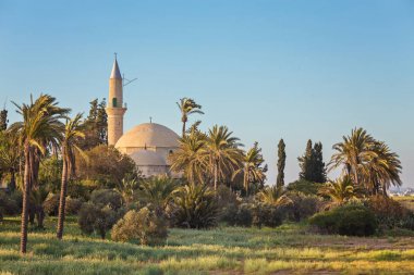 Hala Sultan Tekke veya Camii, um Haram t Müslüman bir tapınak olduğunu