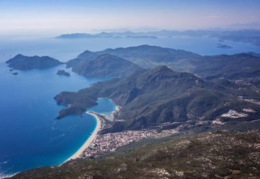 Pastoral deniz manzarası. Ölüdeniz. Türkiye.