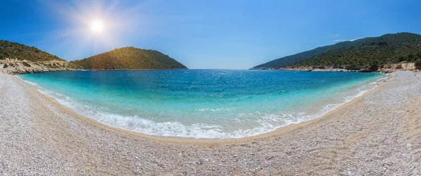 Panorama av Medelhavet kusten i Turkiet — Stockfoto