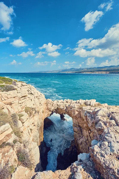 Sünderbrücke auf der Insel Zypern. — Stockfoto