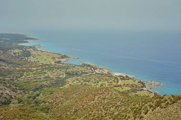 Kypr Akamas Poloostrov národní Park Hora — Stock fotografie