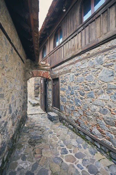 Monastero di San Giovanni Lambadistis Agios Ioannis Patrimonio dell'Umanità UNESCO — Foto Stock