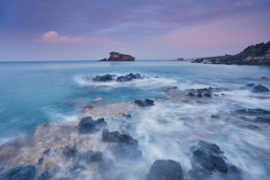 Çevre Polis banyoda Aphrodite Beach