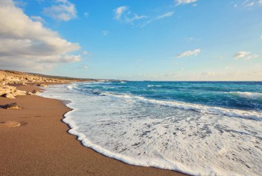 Kıbrıs - Akdeniz sahil. Lara Beach