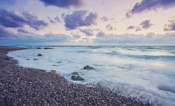 美しい夕日の魔法です。キプロス島の国では、します。 — ストック写真