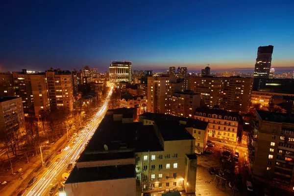 Pechersk Kiev vista da cidade, panorama Kiev — Fotografia de Stock