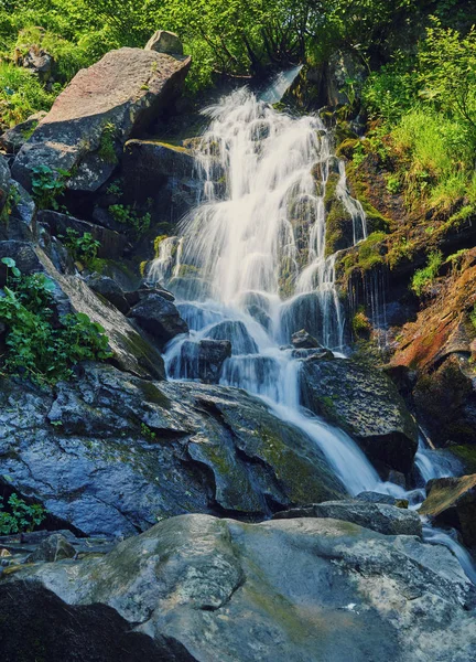 Río Profundo Bosque Montaña Composición Natural — Foto de Stock
