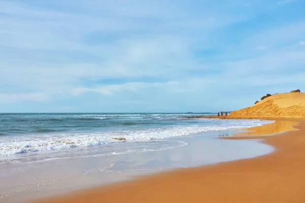 Playa Arena Costa Cerca Essaouira Marruecos — Foto de Stock