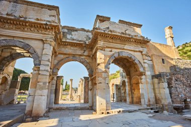 Celsus Kütüphanesi, Efes Selcuk Türkiye 'nin Ayrıntıları