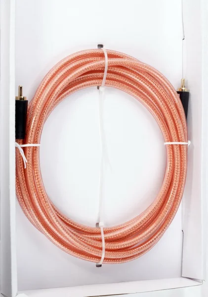 Propojovací kabel v případě kreslený — Stock fotografie