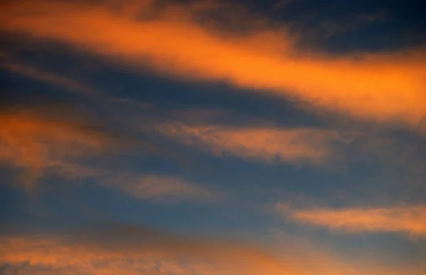 Sunset sky at summer — Stock Photo, Image