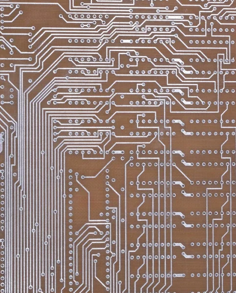 Placa de circuito impreso en el día — Foto de Stock
