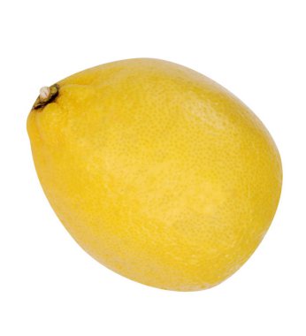 izole sarı çiğ limon