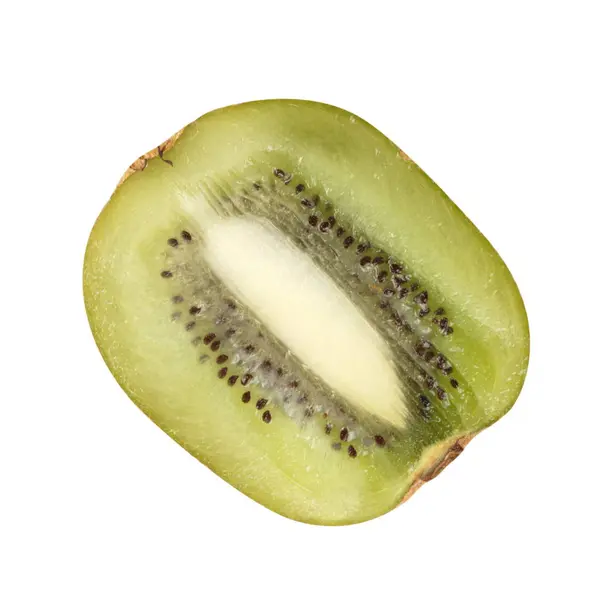 Kiwi crudo isolato su bianco — Foto Stock