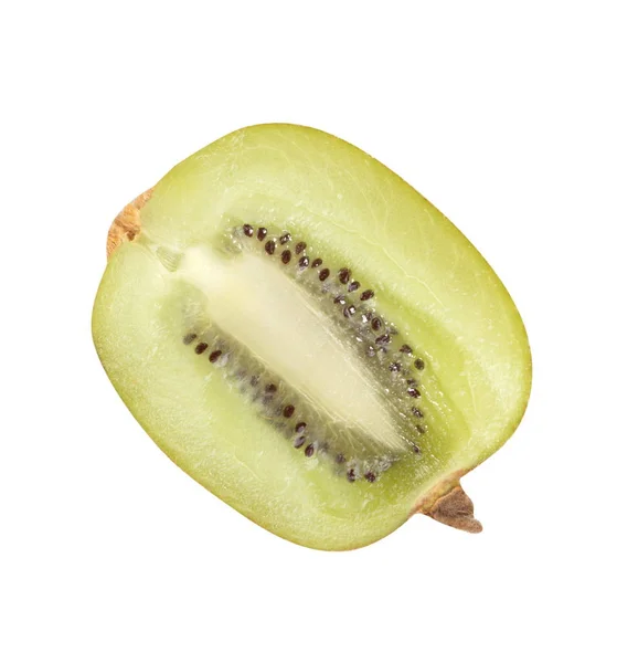 Kiwi mentah terisolasi di atas putih — Stok Foto