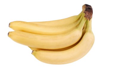 Birçok sarı muz izole edilmiş