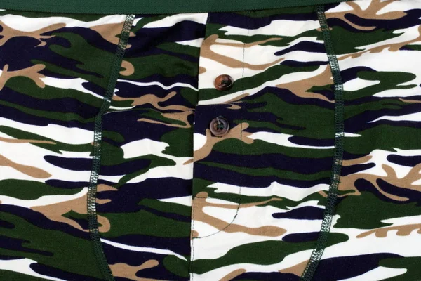 Camouflage Printed Shorts at day