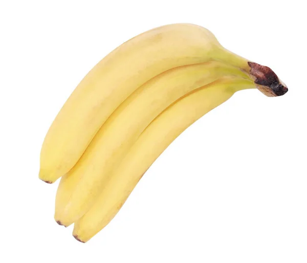 Багато жовтого банана ізольовані — стокове фото