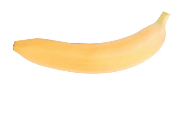 Rohe Gelbe Banane isoliert — Stockfoto