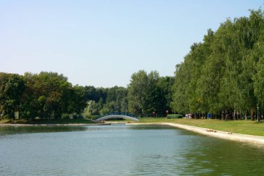 Şehir parkında yaz