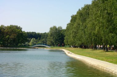 Şehir parkında yaz