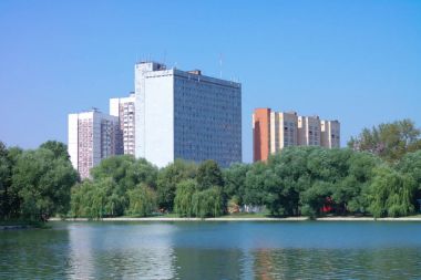 Şehir parkında yaz