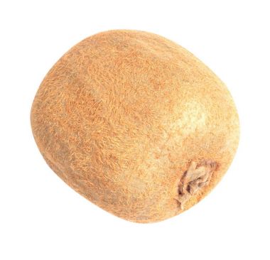 Çiğ kivi beyazı izole eder