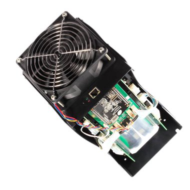 beyaz arkaplanda izole edilmiş elektronik aygıt