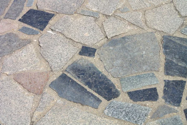 Granite floor at dry sunny day — Stock Photo, Image