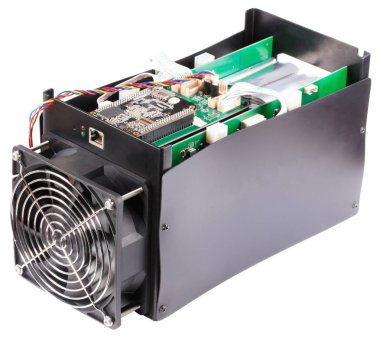 beyaz arkaplanda izole edilmiş elektronik aygıt