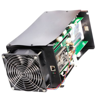 beyaz arkaplanda izole edilmiş elektronik aygıt
