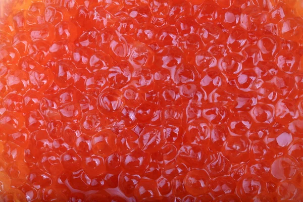 白天吃红色鱼子酱 — 图库照片