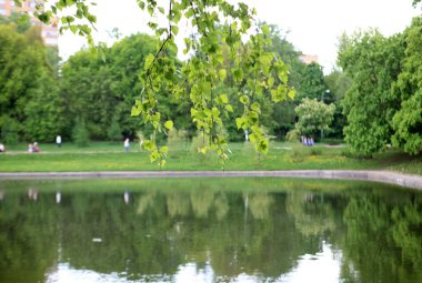 Kuru gün Park'ta yaz