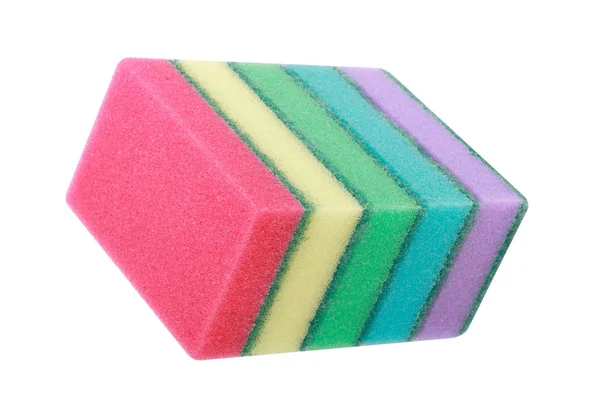 Many foam rubber  sponge — Stock Photo, Image