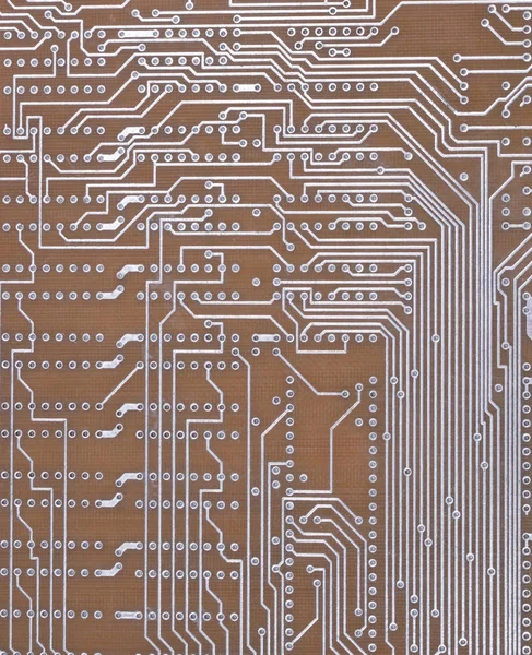 Printed Circuit Board op dag — Stockfoto