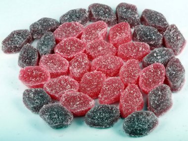 Pembe meyve jöle kuru gün